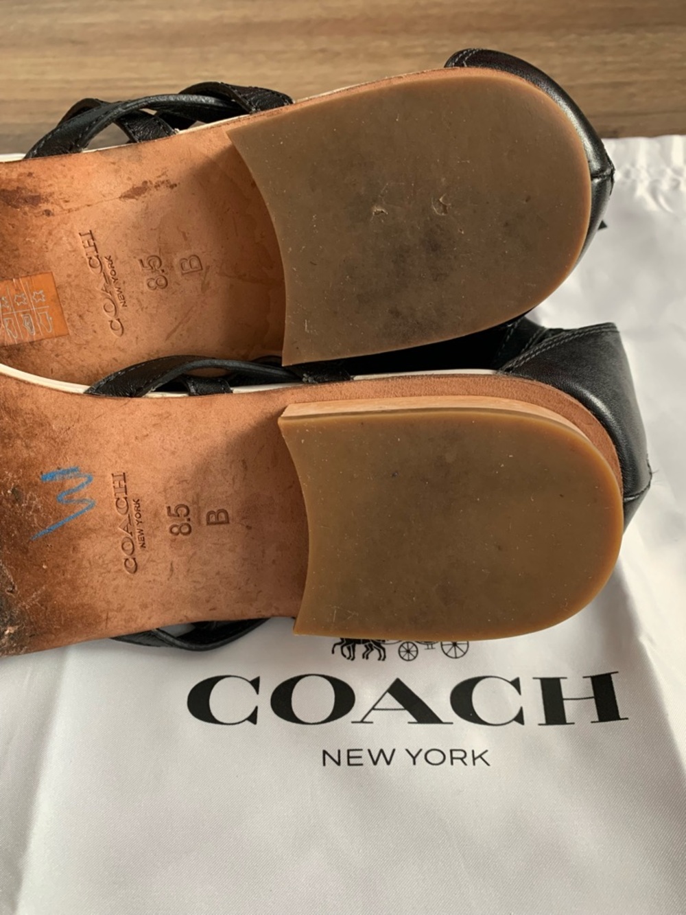 Coach Nillie Gladiator Sandals Ankle Gladiator women’s Sandals size 8.5B - Picture 7 of 16